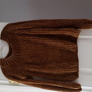 Chenille sweater